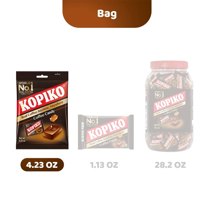 Cappuccino candy product photograph